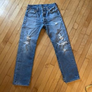 Distressed Red Tab Levi’s
